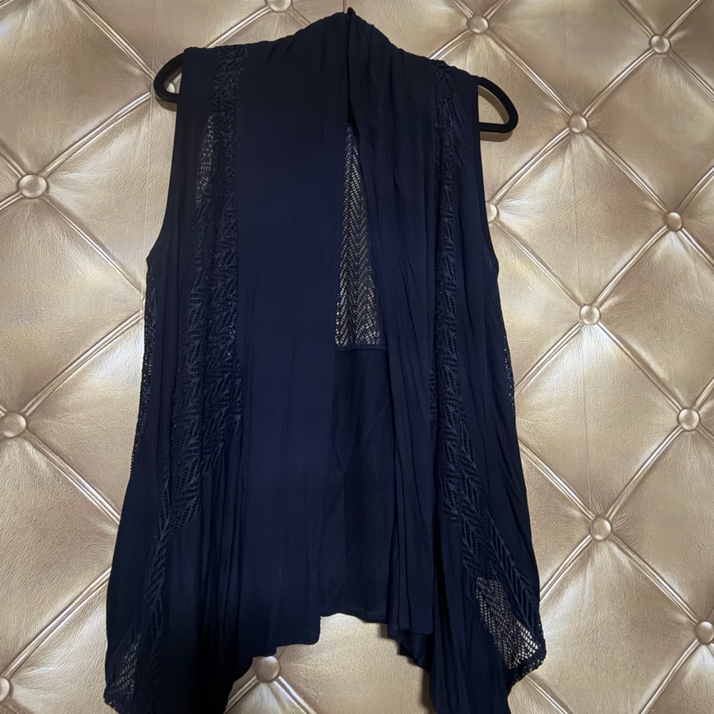 Apt. 9 Black Textured Knit Top
